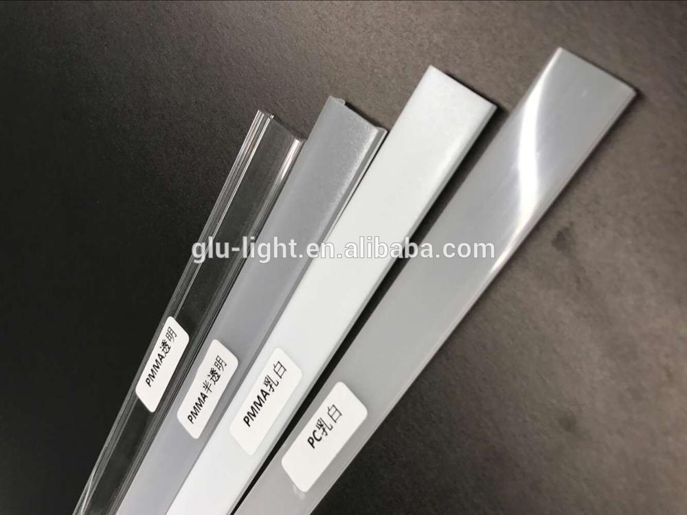 Surface Mounted LED Alu Profile , Aluminium Extrusion For LED Strip