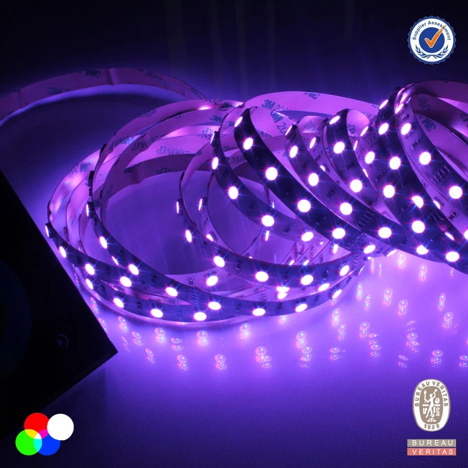 CE& ROHS Certificated  5050 RGBW 4 colors led tape light  with 96 leds/m 